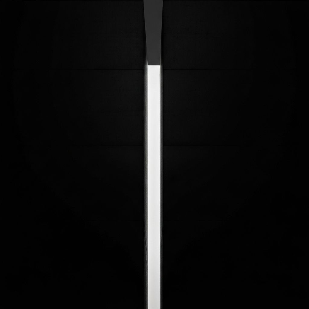 Abstract geometric composition representing partnership